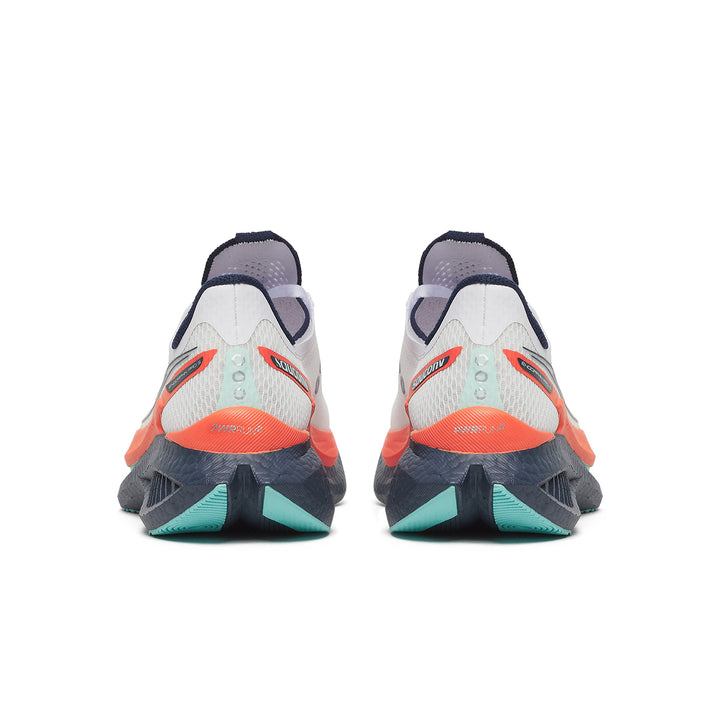 Saucony Endorphin Pro 5 Womens | White/navy