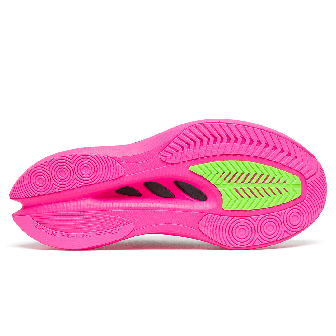 Saucony Endorphin Pro 5 Womens | Black/shock