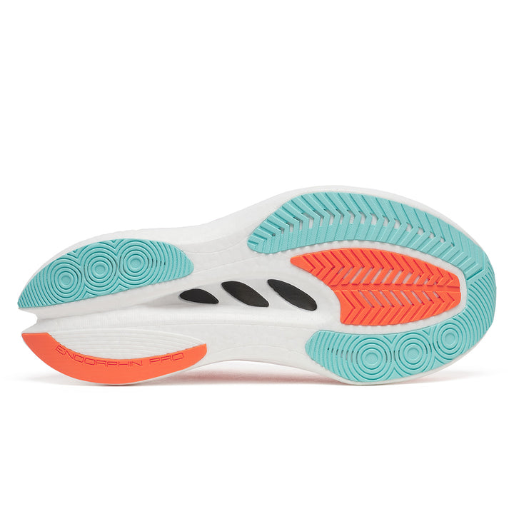 Saucony Endorphin Pro 5 Womens | Fire/orchid