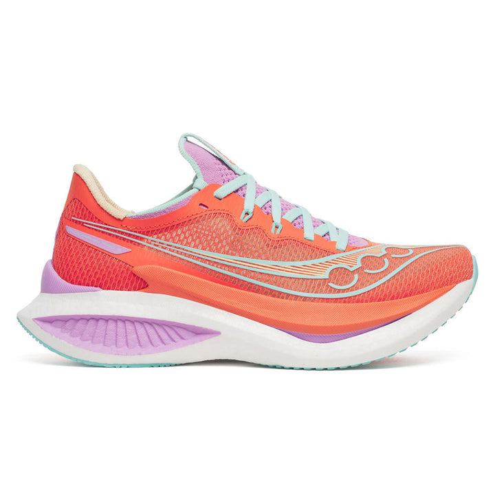 Saucony Endorphin Pro 5 Womens | Fire/orchid