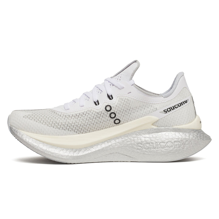 Saucony Endorphin Pro 5 Womens | White/black