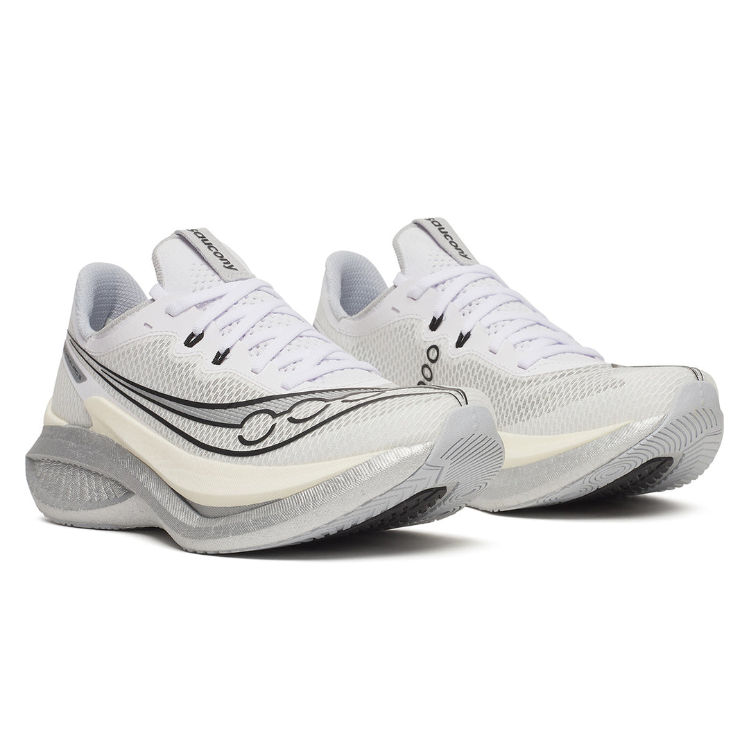Saucony Endorphin Pro 5 Womens | White/black