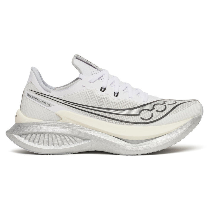 Saucony Endorphin Pro 5 Womens | White/black