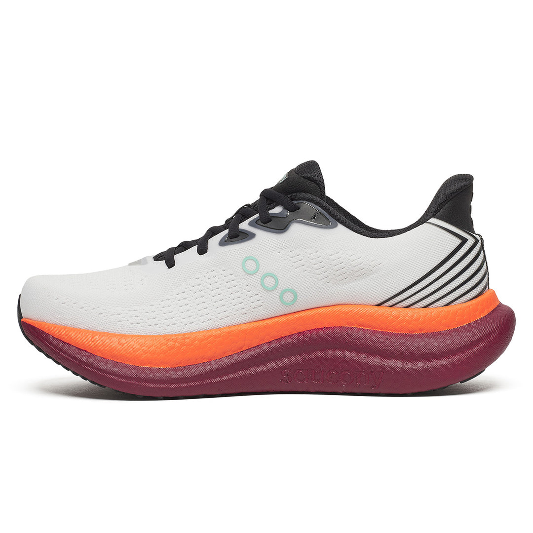Saucony Triumph 23 Mens | White/red