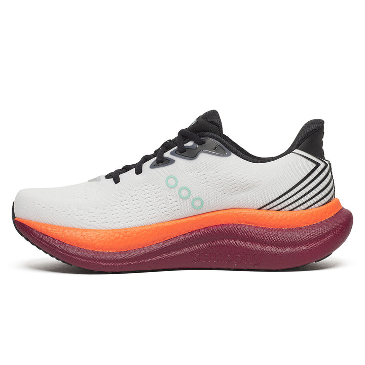 Saucony Triumph 23 Mens | White/red