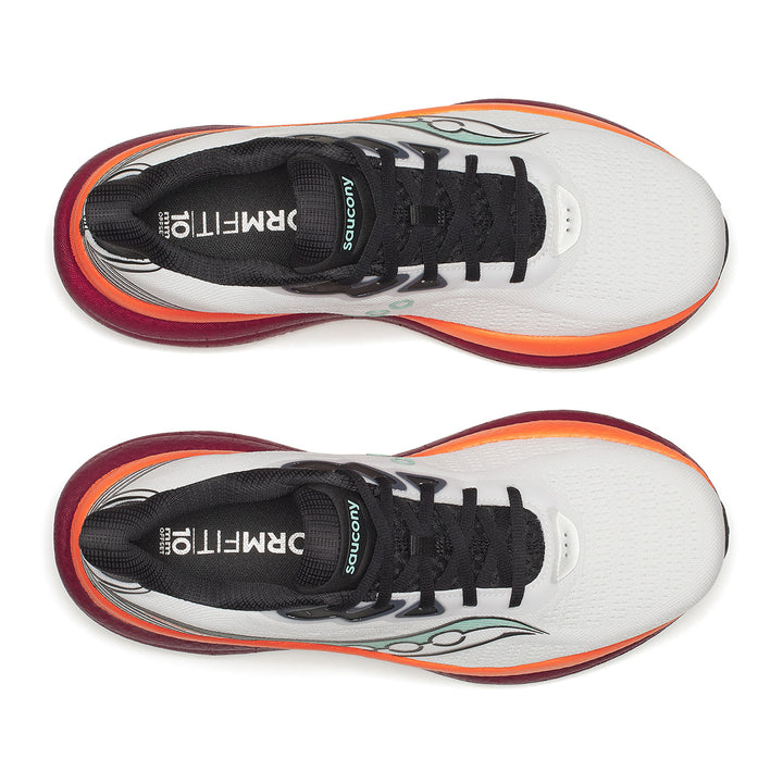 Saucony Triumph 23 Mens | White/red