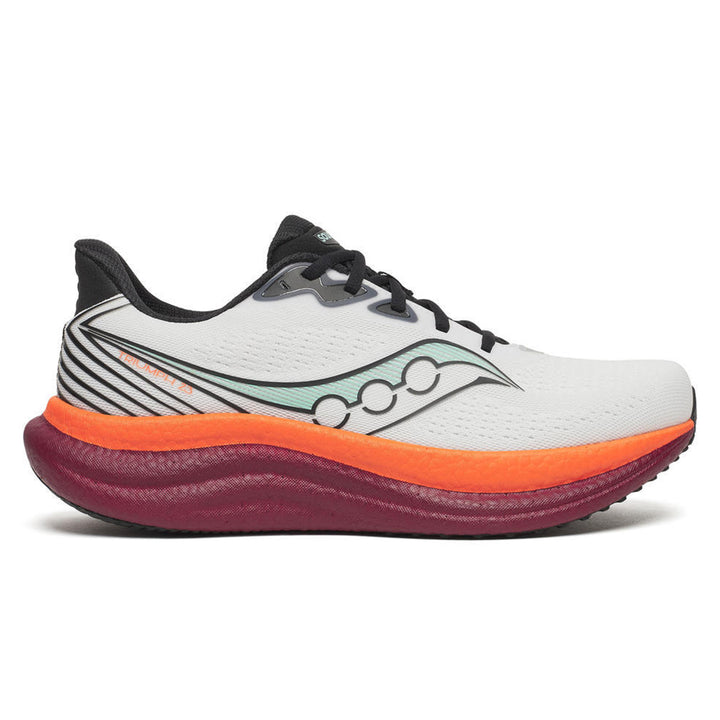 Saucony Triumph 23 Mens | White/red