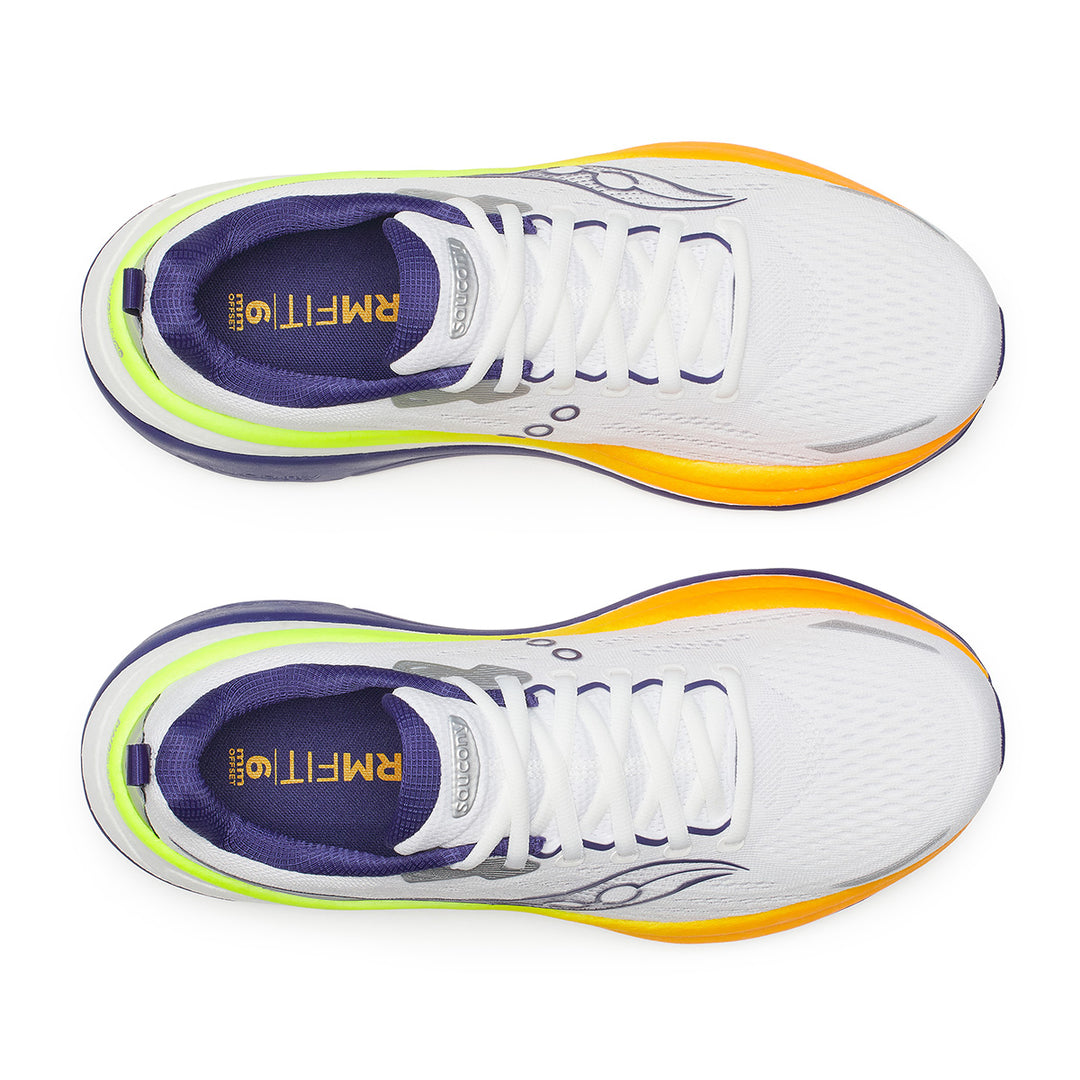 Saucony Hurricane 25 Mens | White/frigid