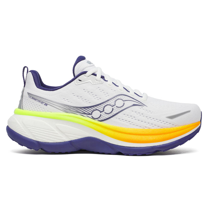 Saucony Hurricane 25 Mens | White/frigid