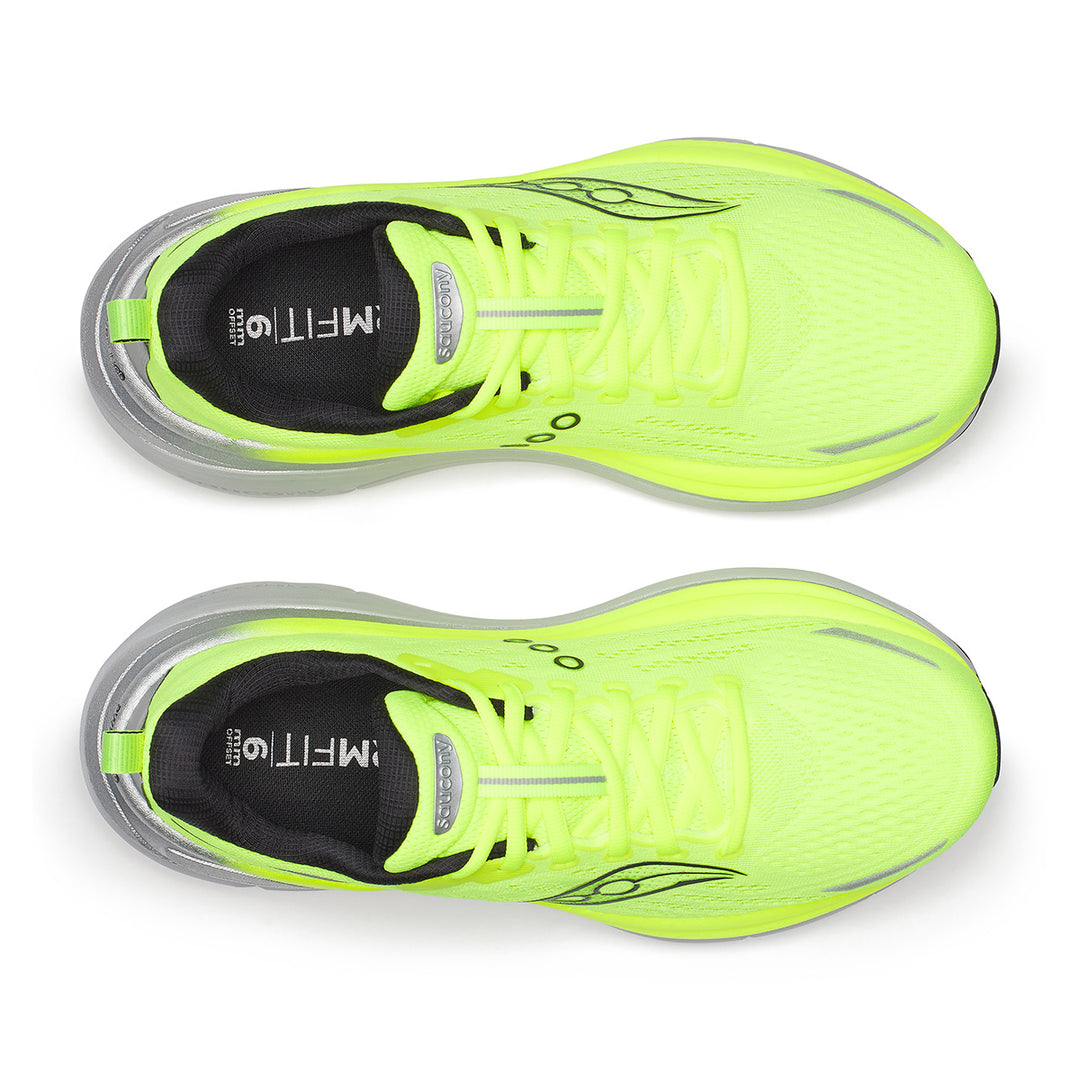 Saucony Hurricane 25 Mens | Citron/black