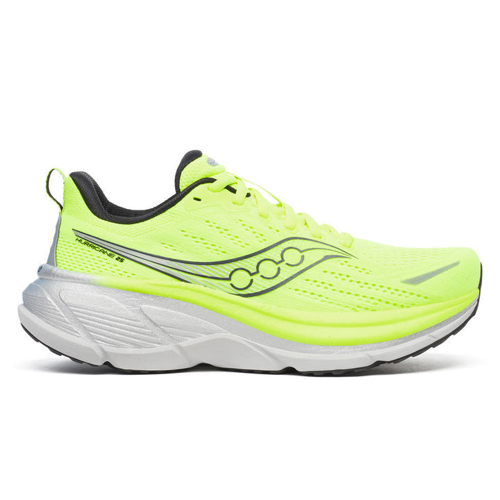 Saucony Hurricane 25 Mens | Citron/black