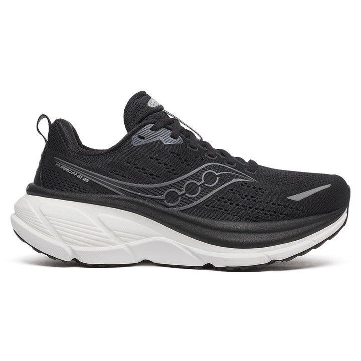 Saucony Hurricane 25 Womens | Black/white