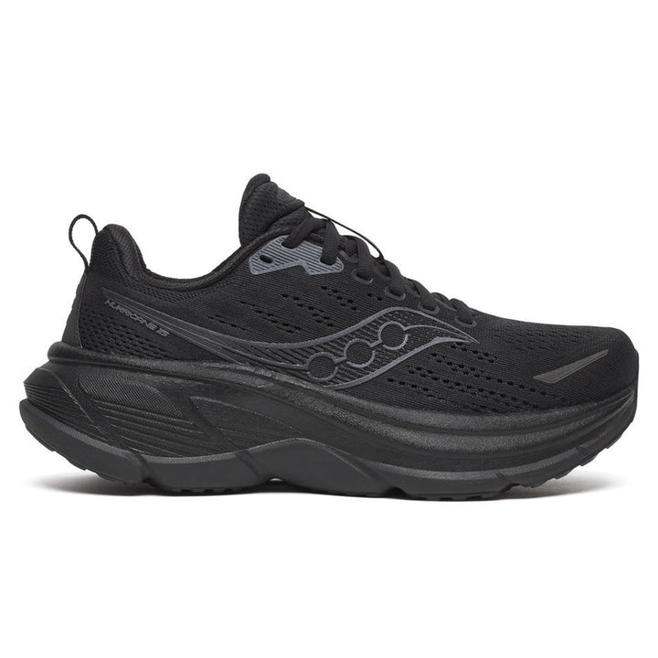 Saucony Hurricane 25 Womens | Triple Black