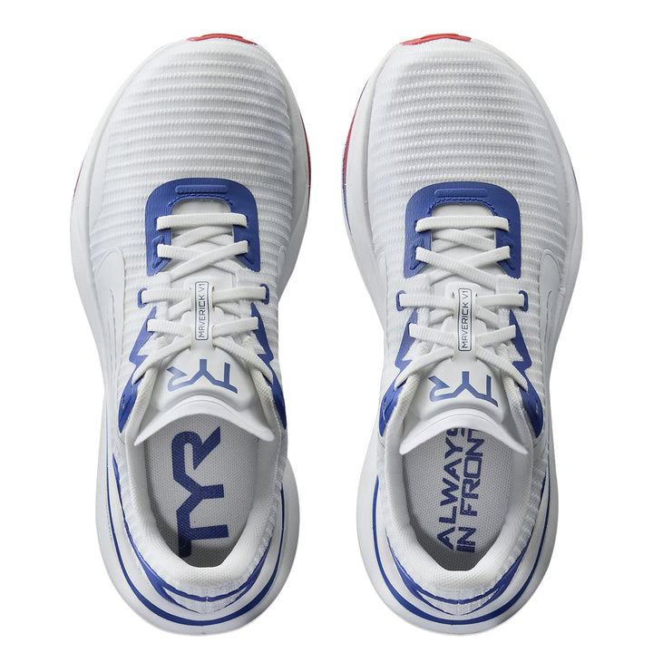 Tyr Maverick V1 Runner Mens | Red/white/blue