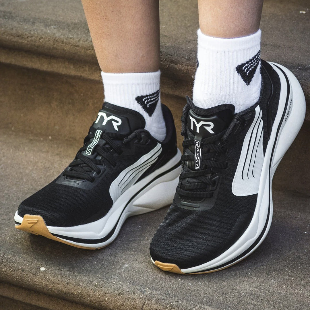 Tyr Maverick V1 Runner Womens | White/black Gum