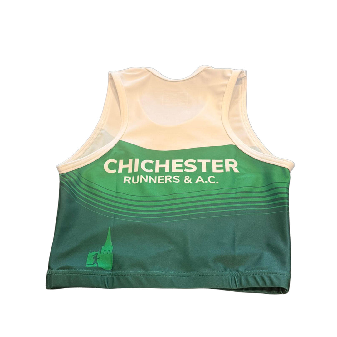 Chichester Crop Top Womens | White/green