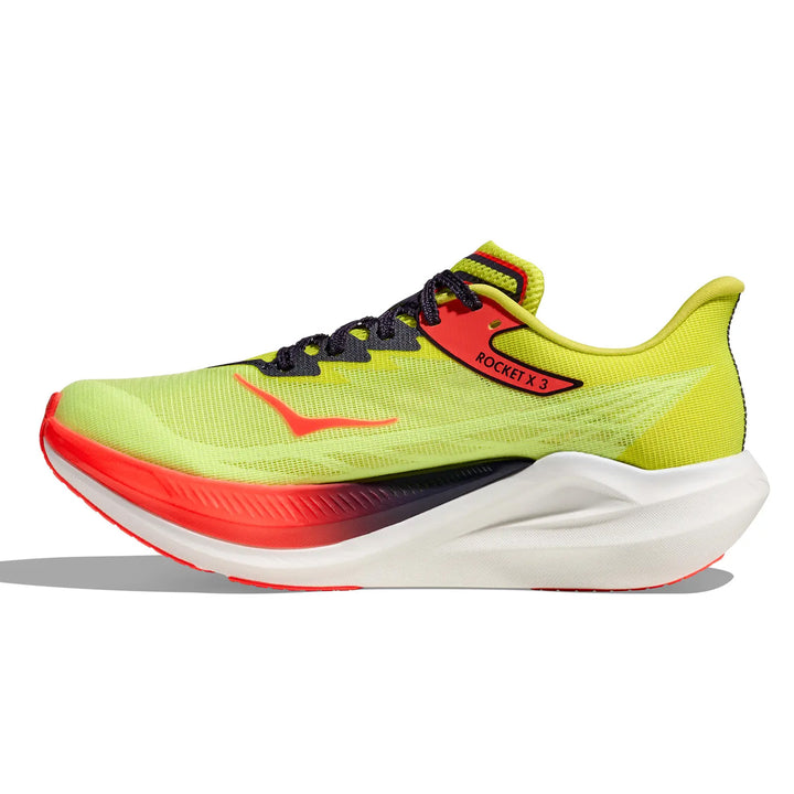 Hoka Rocket X 3 Unisex | Neon Yuzu / Squid Ink