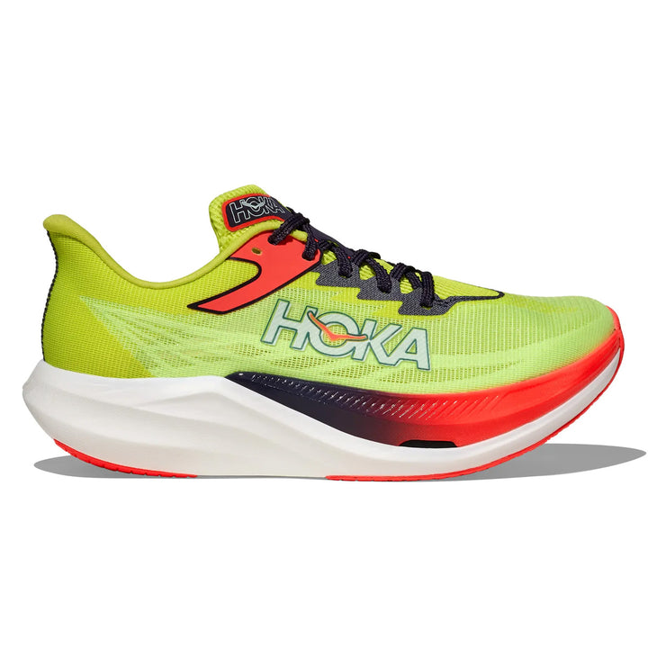 Hoka Rocket X 3 Unisex | Neon Yuzu / Squid Ink