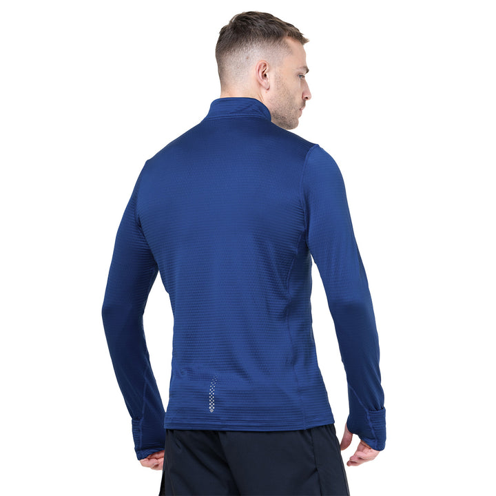 Ronhill Tech Winter 1/2 Zip Mens | Ocean/Electric Blue