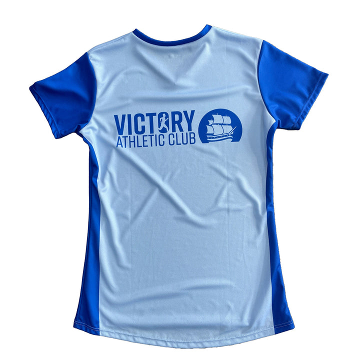 Victory Athletics Womens Short Sleeve V Neck Tee