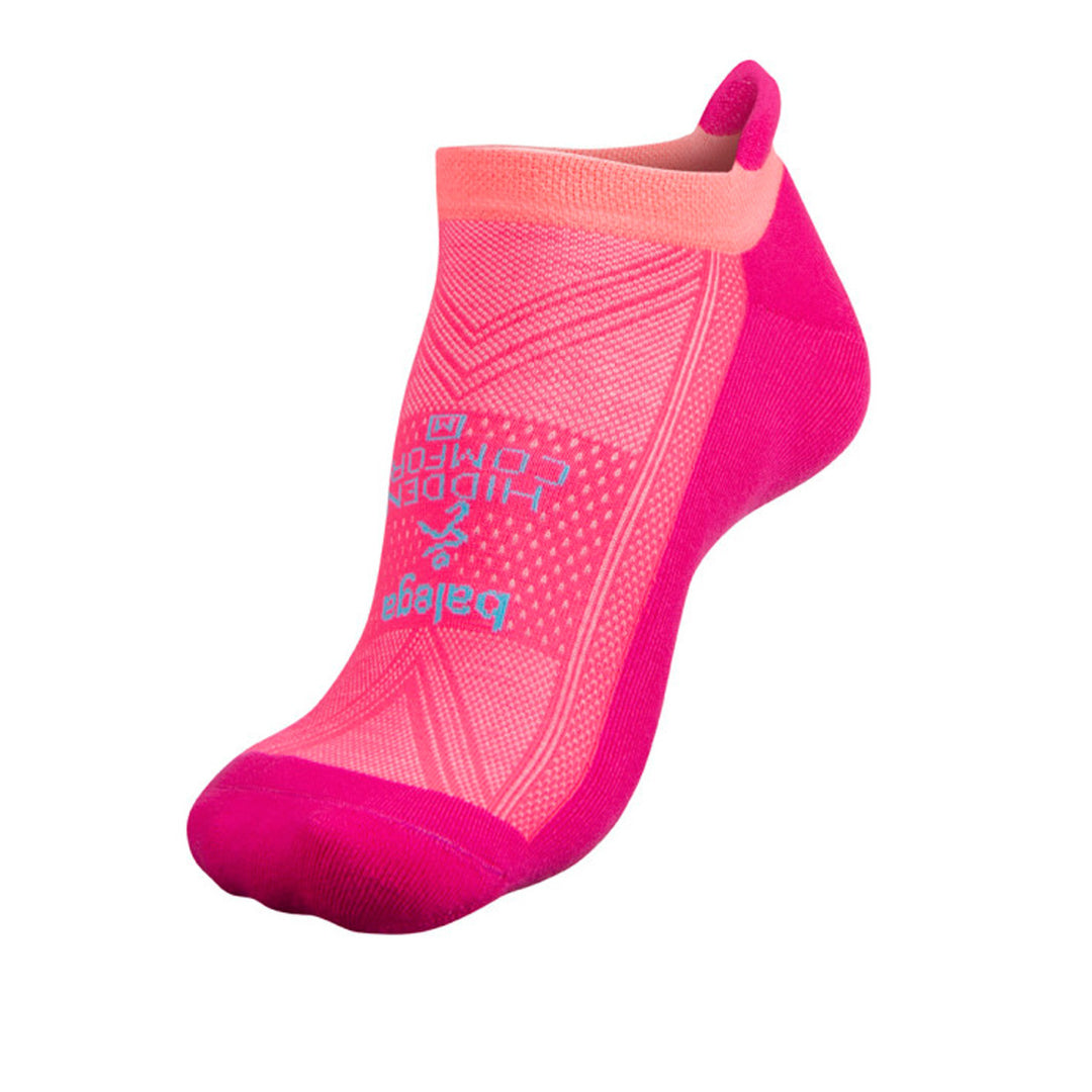 Balega hidden comfort running socks pink front