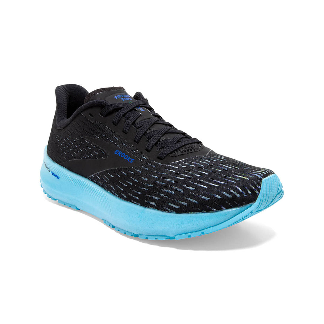 Brooks Hyperion Tempo Mens | Black/iced Aqua/blue