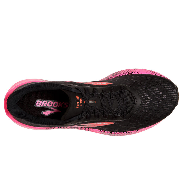 Brooks Hyperion Tempo Womens | Black/pink/hot Coral