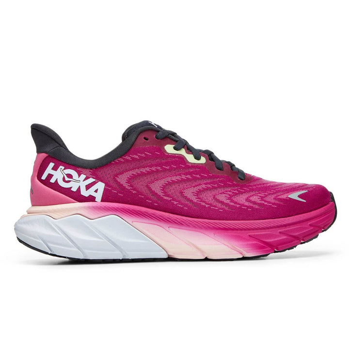 Hoka Arahi 6 Womens Running Shoes Festival Fushia