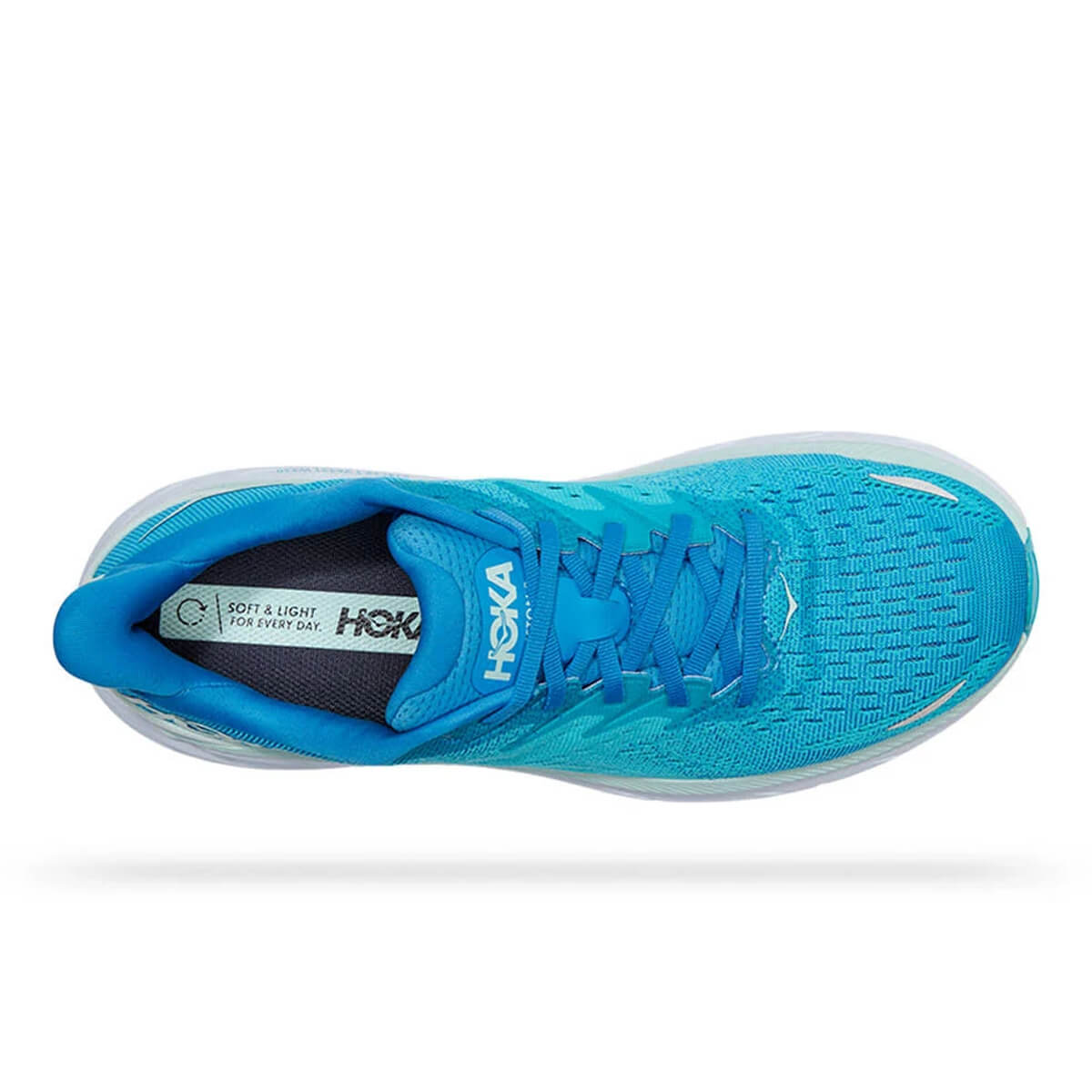 Hoka Clifton 8 Mens   Ibiza Blue / Scuba Blue – Alexandra Sports