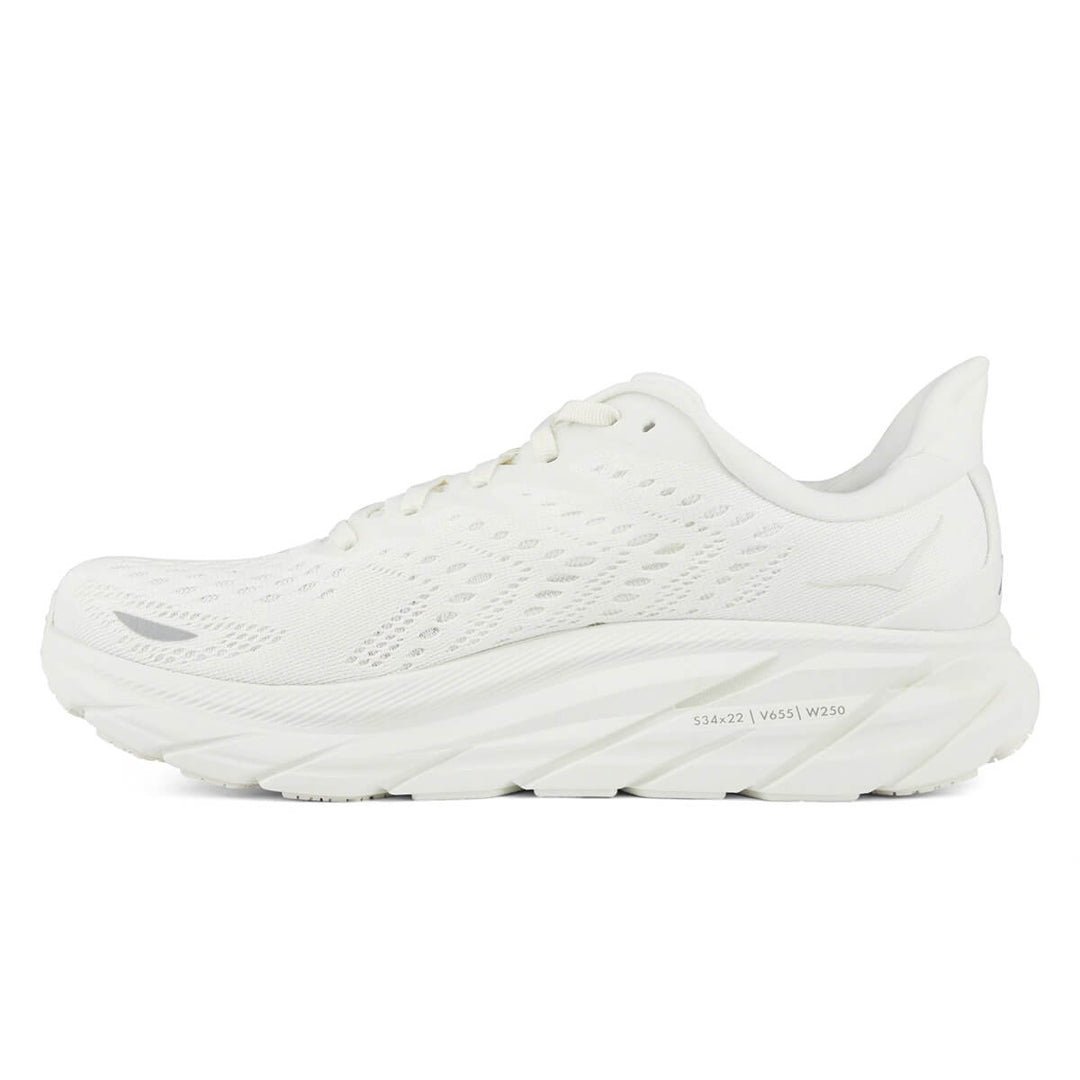 Hoka Clifton 8 Mens | White / White