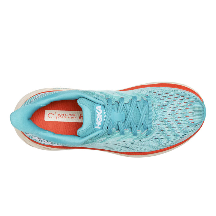 Hoka Clifton 8 Womens | Blue Fog / Plein Air