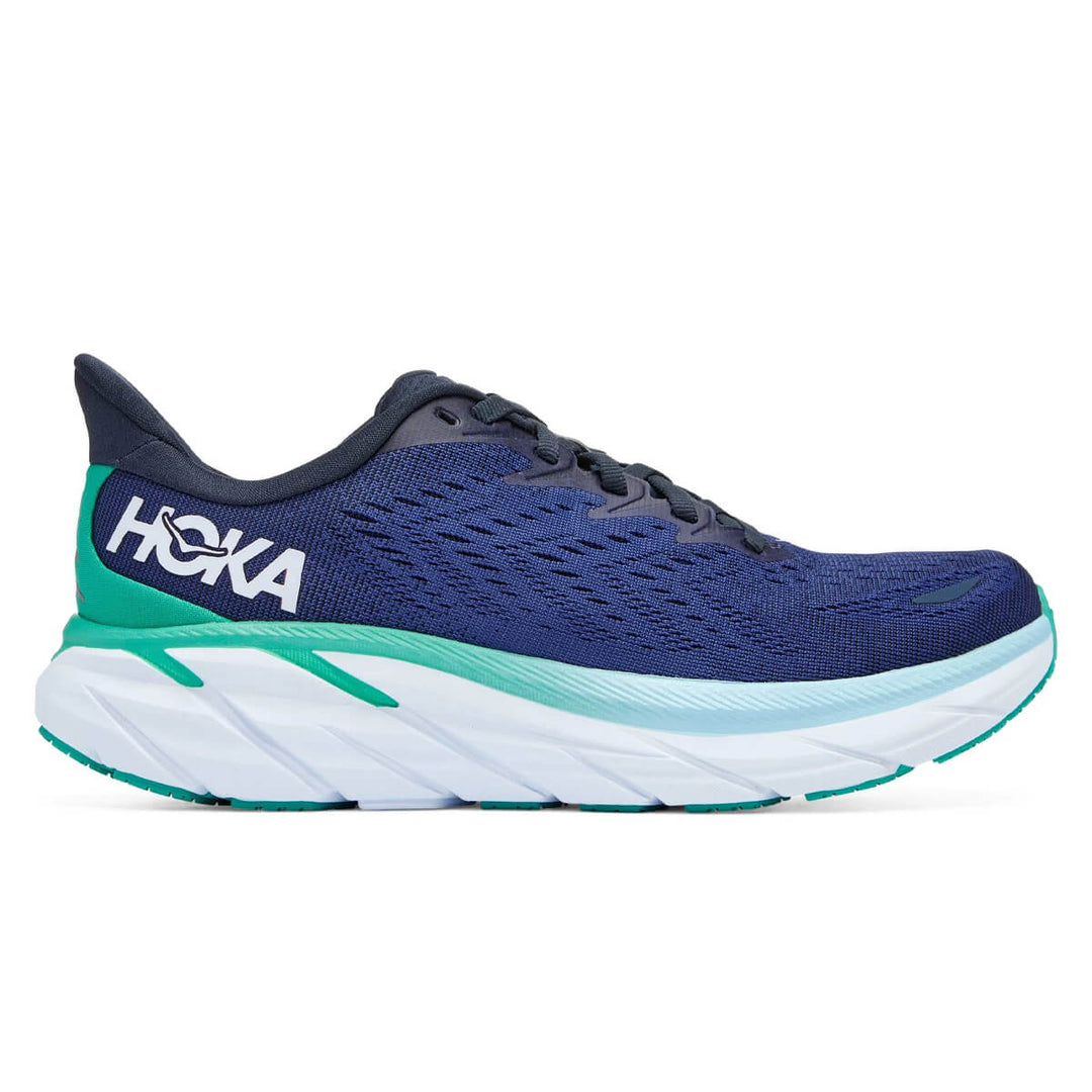 Hoka Clifton 8 Womens | Outer Space / Bellwether Blue