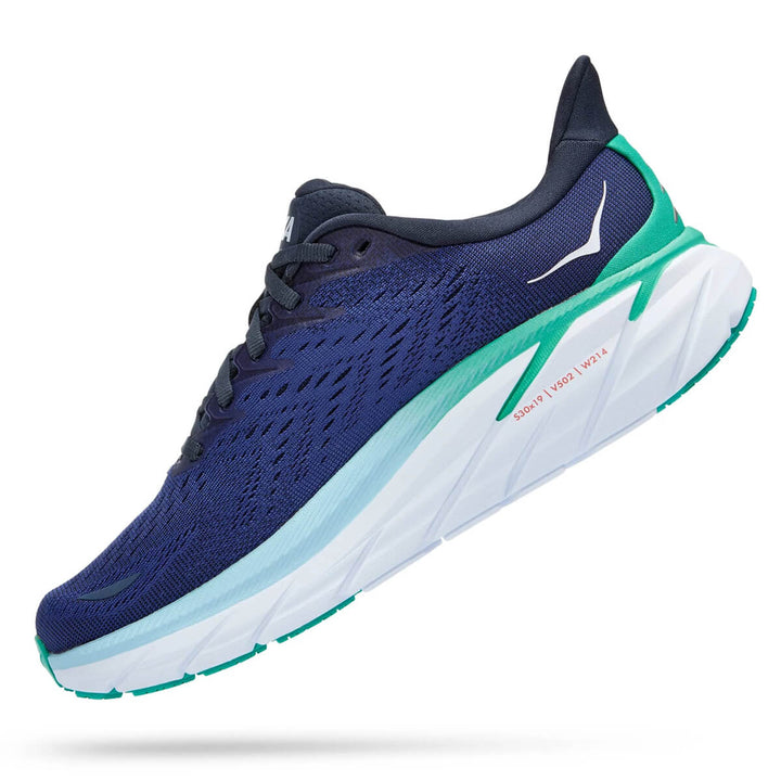 Hoka Clifton 8 Womens | Outer Space / Bellwether Blue