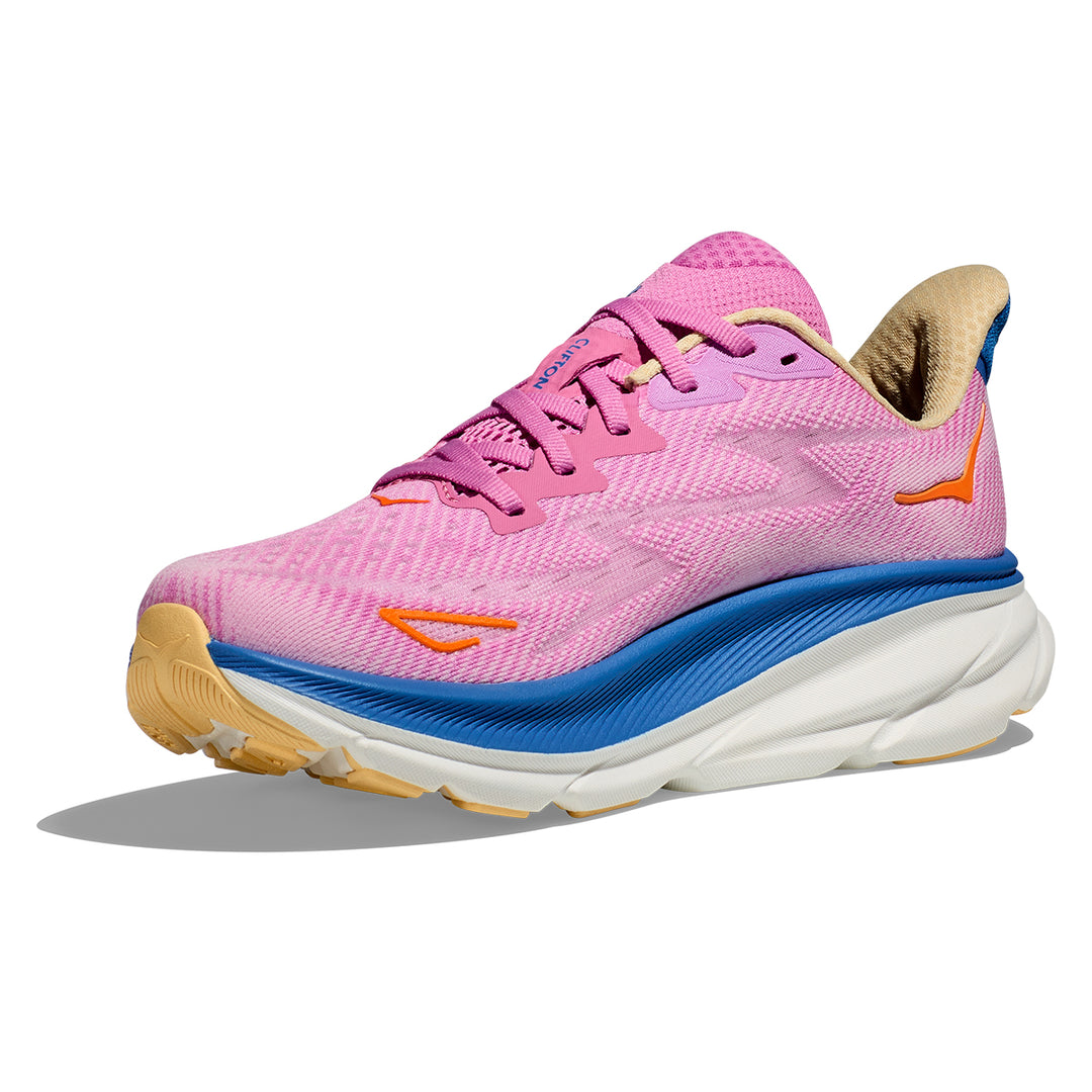 Hoka Clifton 9 Womens | Cyclamen / Sweet Lilac