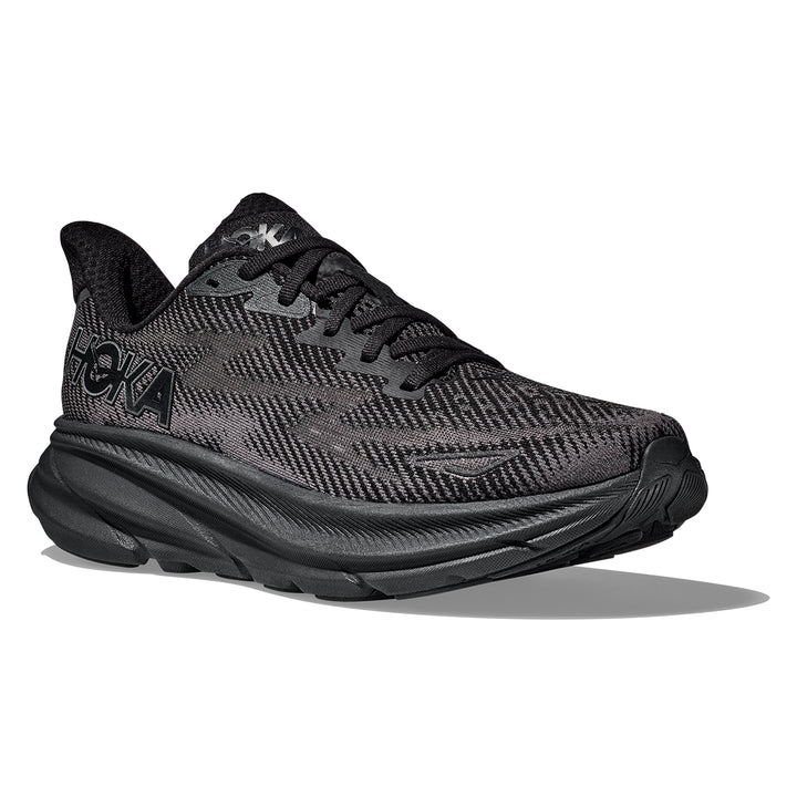 Hoka Clifton 9 Womens | Black / Black