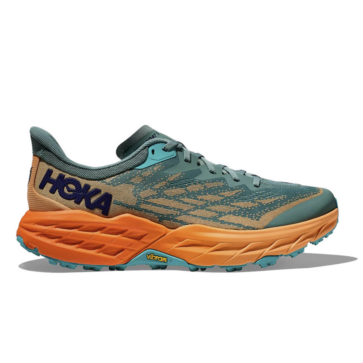 Hoka Speedgoat 5 Mens | Trellis / Mock Orange – Alexandra Sports