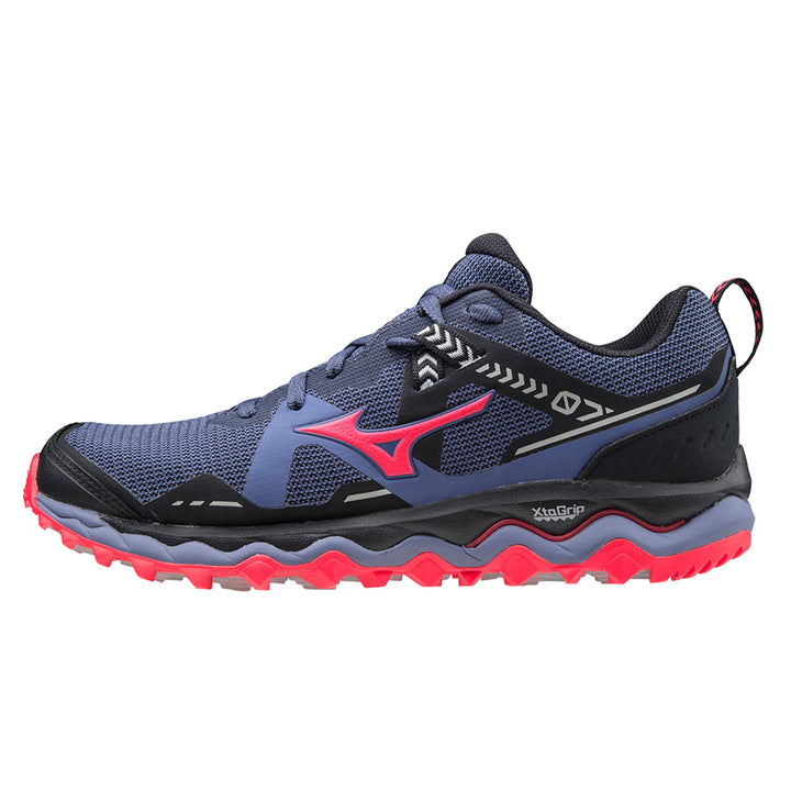 Mizuno Wave Mujin 7 Womens | Marlin/lunarrock/dpink