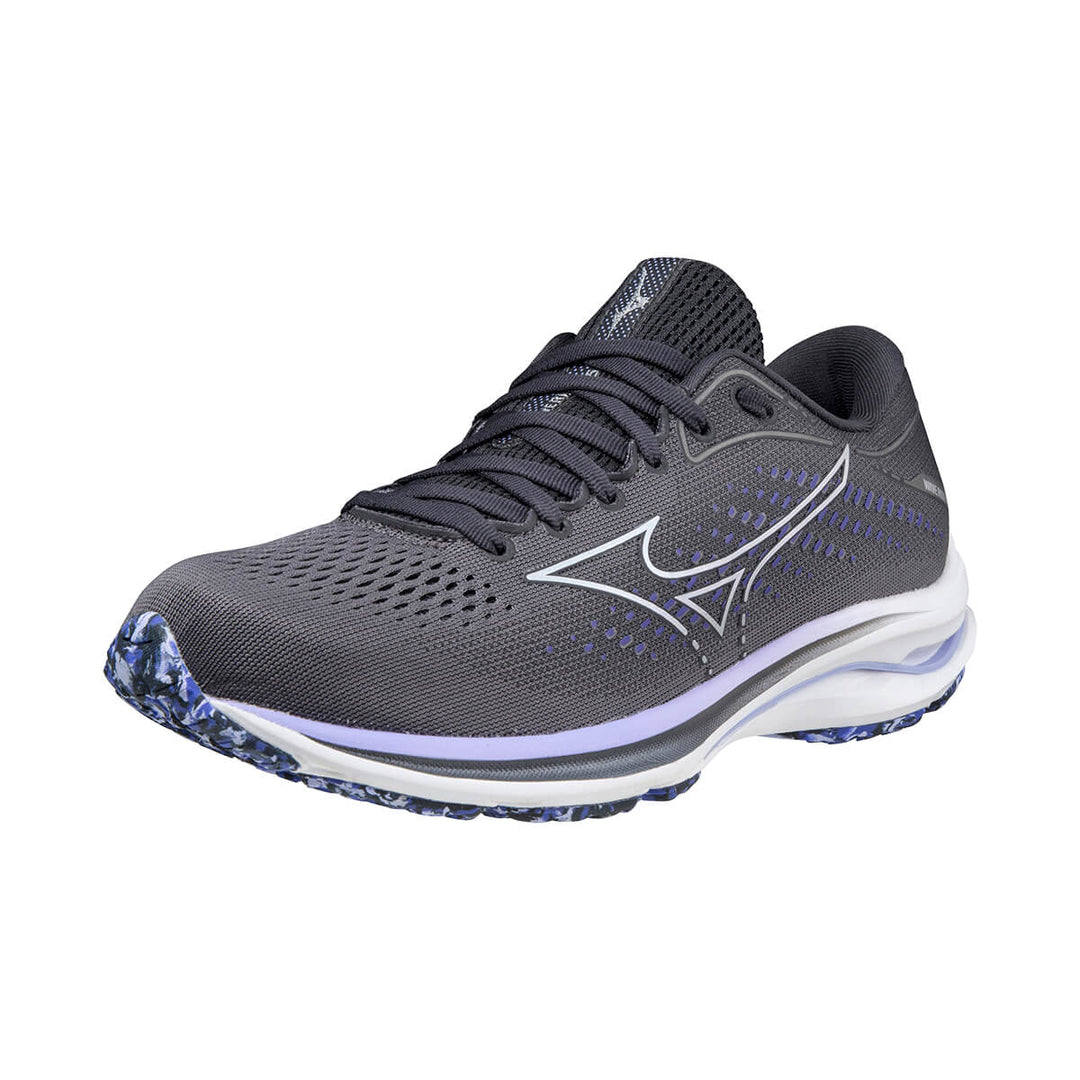 Mizuno Wave Rider 25 Womens | Bpearl/10077c/violetglow