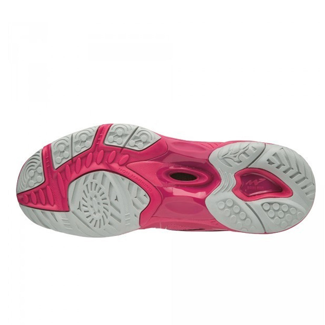 Mizuno Wave Hurricane 3 Womens | Azalea/Whtt/Camelliarose