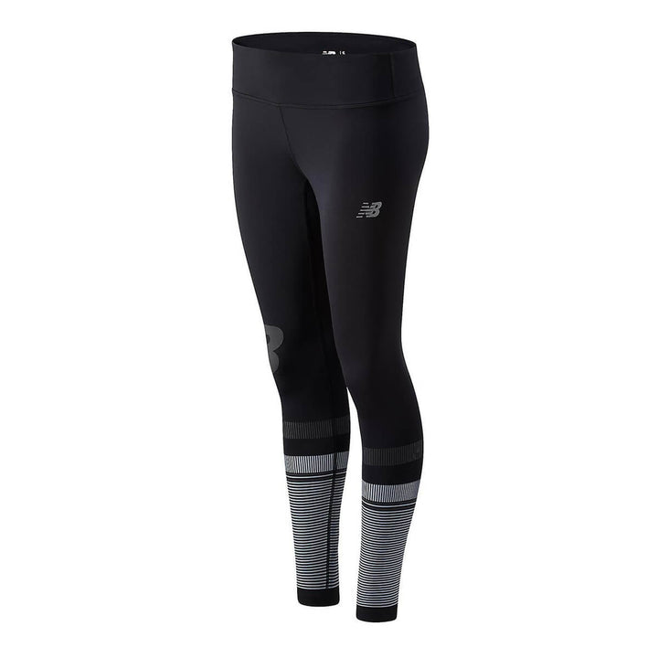 New Balance Reflective Accelerate Tight Womens | Black