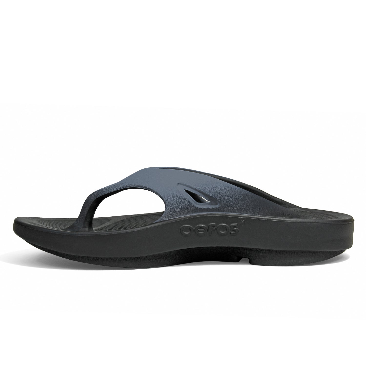 Oofos men's flip flops best sale