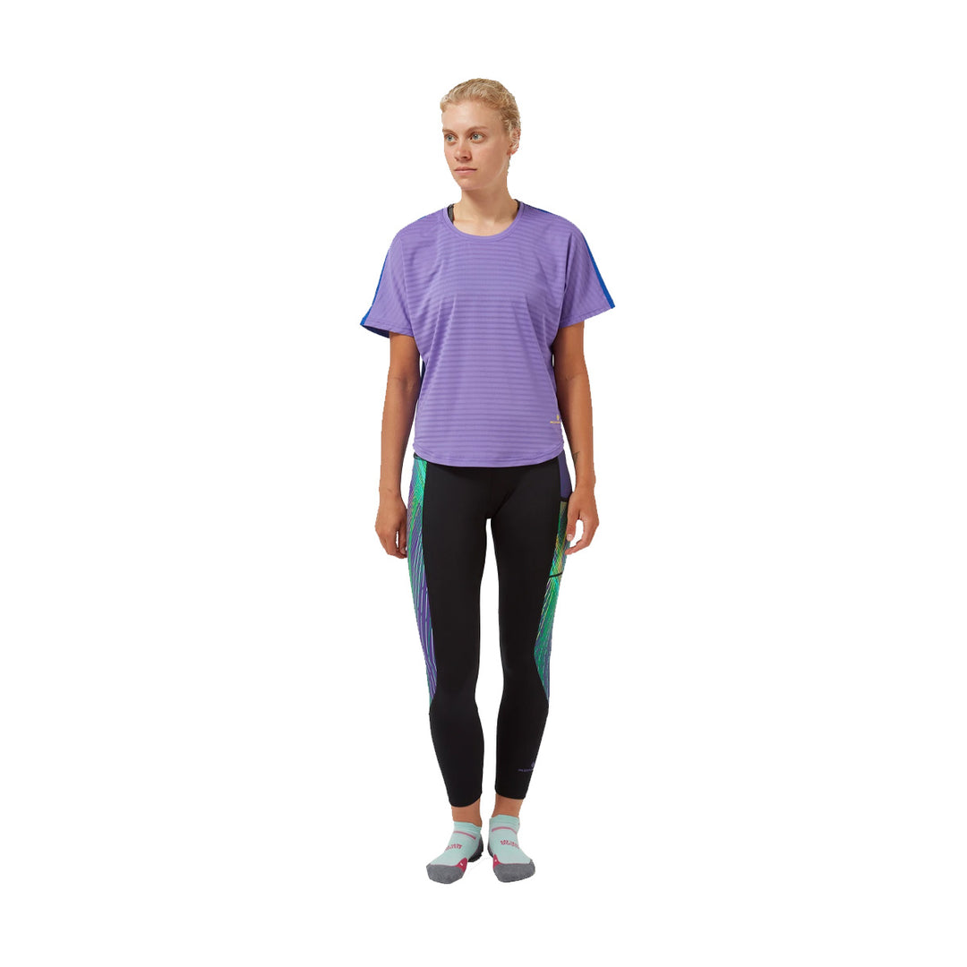Ronhill Life Agile S/S Tee Womens | Lilac/azurite