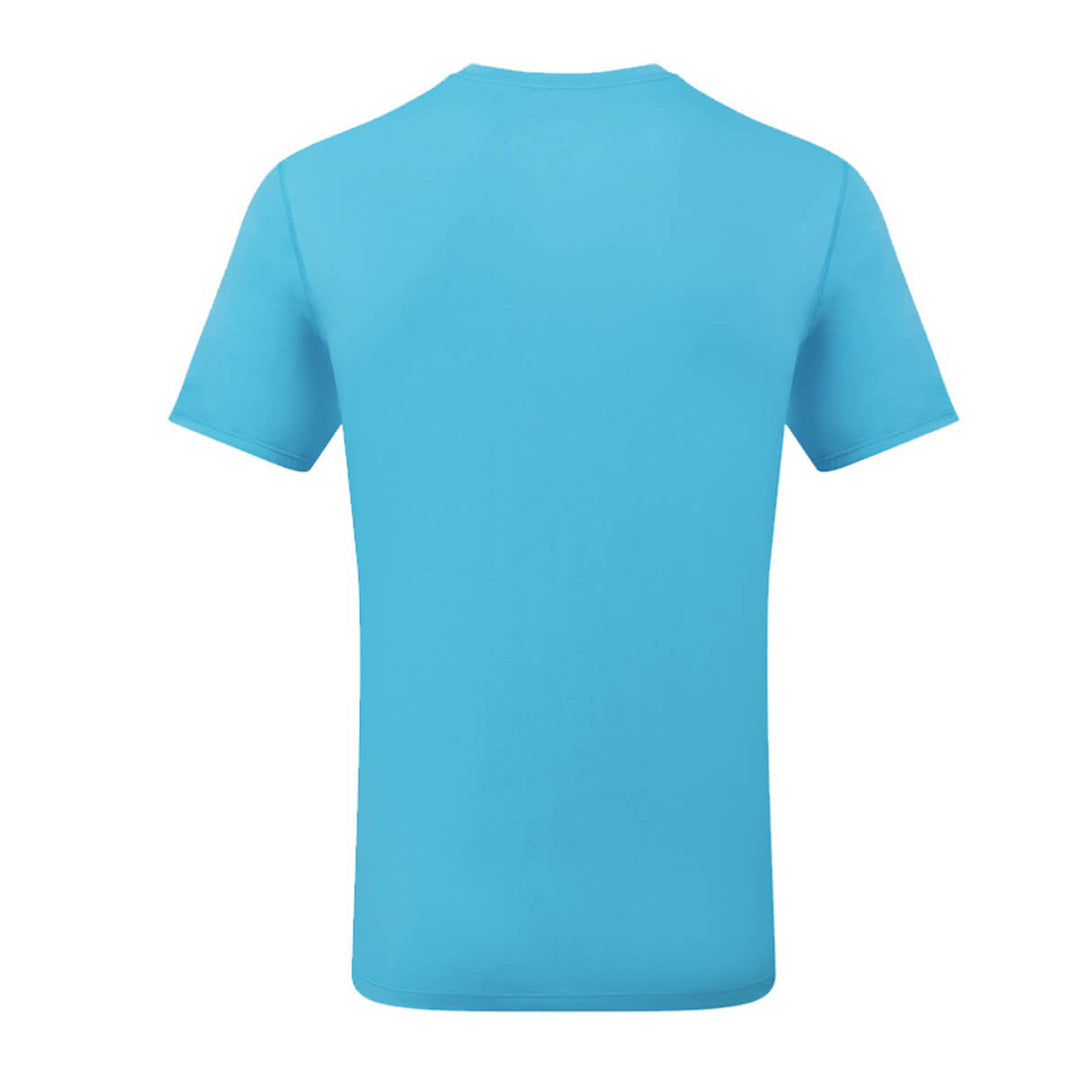 Ronhill Core S/S Tee Mens | Cyan/acid Lime