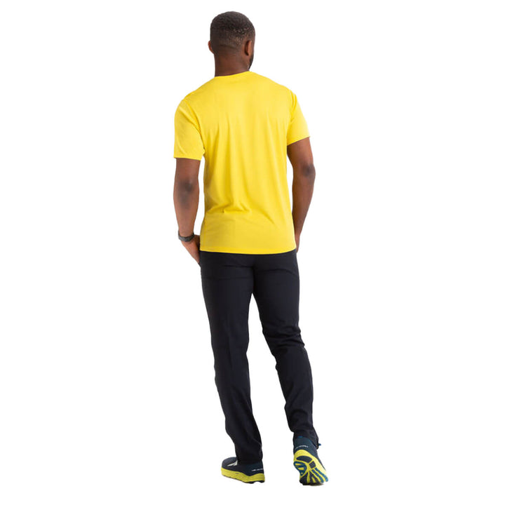 Ronhill Core S/S Tee Mens | Sulphur/firecracker