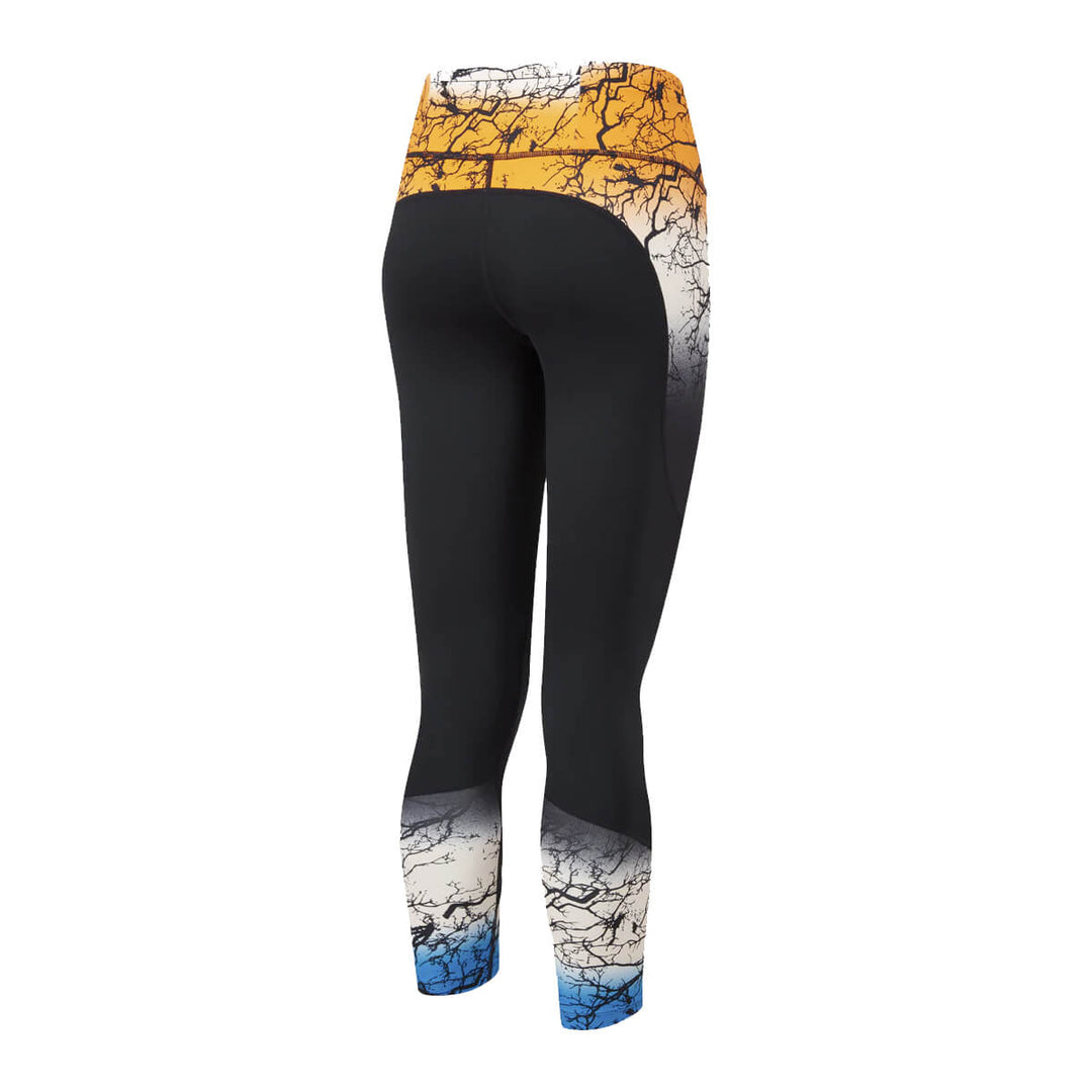 Ronhill Life Satori Tight Womens | Blk/mangoetherealfade