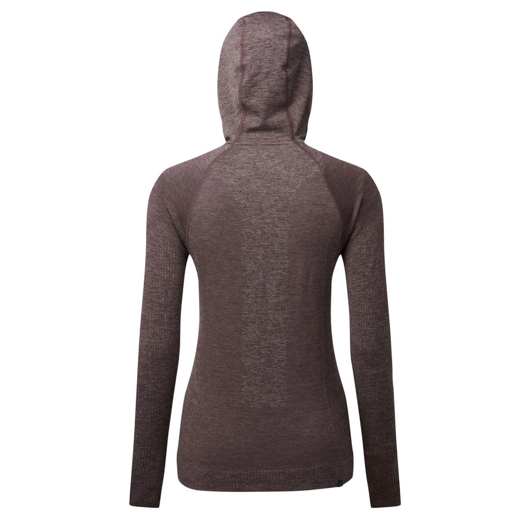 Ronhill Life Seamless Hoodie Womens | Cocoa