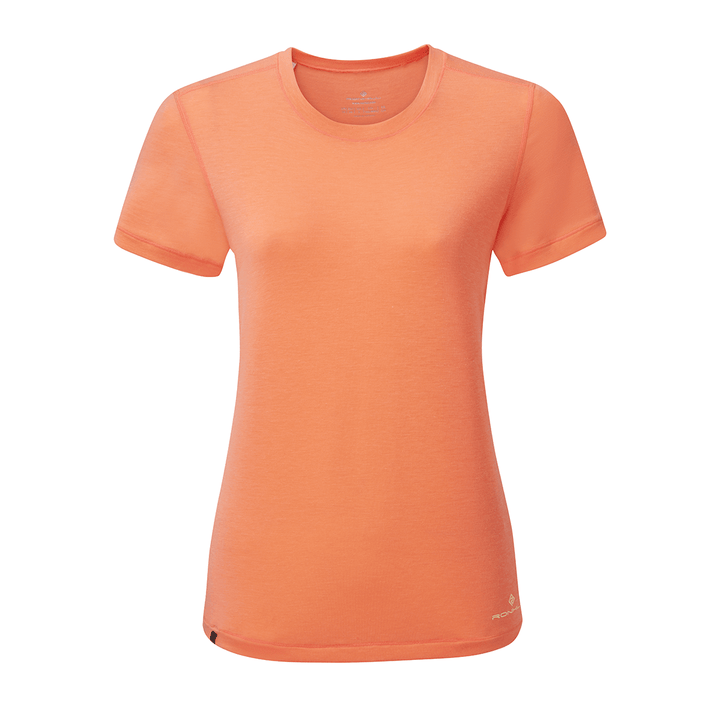 Ronhill Life Tencel S/S Tee Womens | Peach Marl