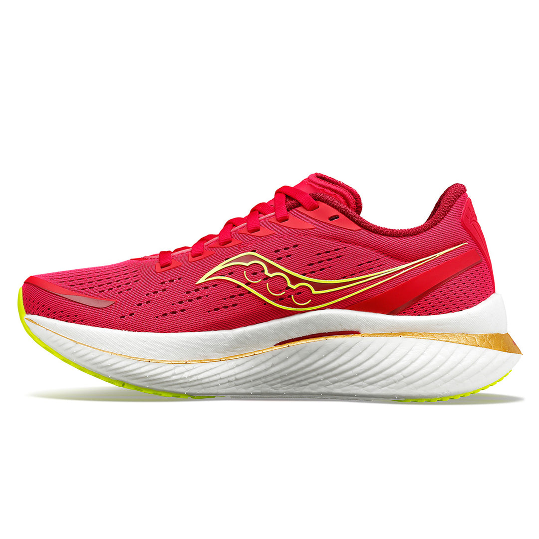 Saucony Endorphin Speed 3 Womens | Red/rose