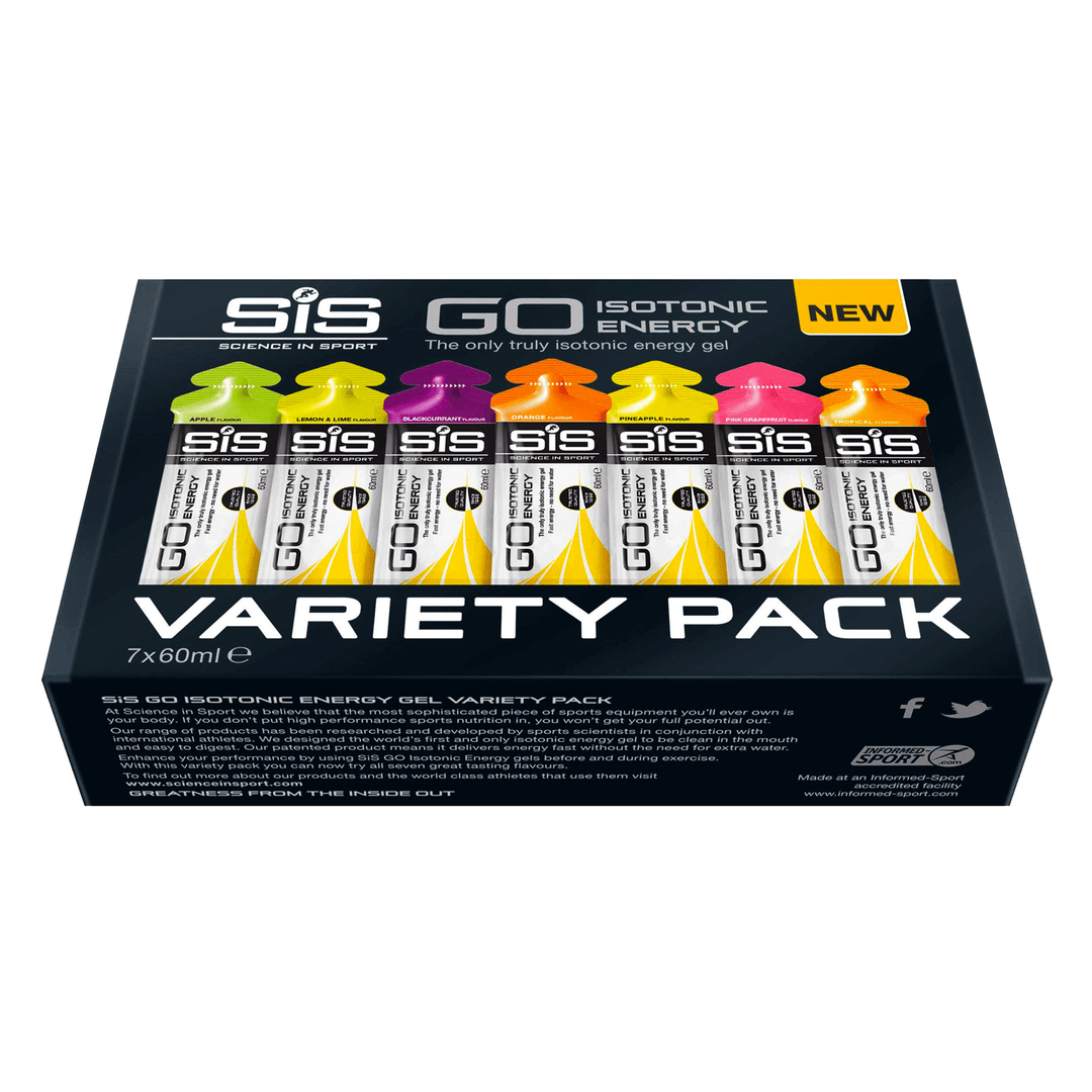 SIS Go Isotonic Energy 7 Gel Variety Pack