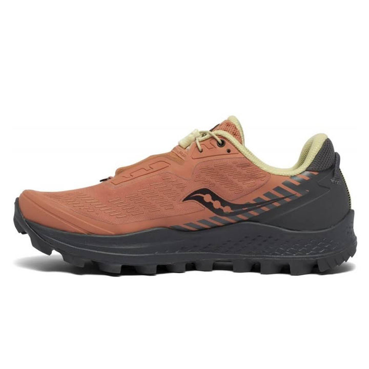 Saucony Peregrine 11 St Womens | Rust/charcoal